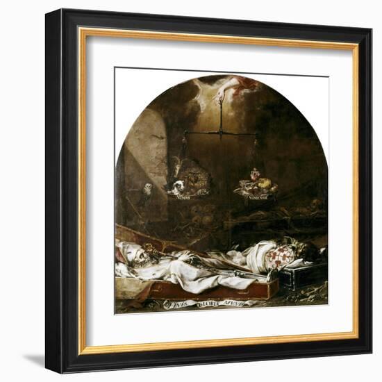 Finis Gloriae Mundi-Juan de Valdes Leal-Framed Art Print