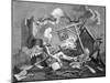 Finis; or, the Tail Piece - The Bathos by William Hogarth-William Hogarth-Mounted Giclee Print