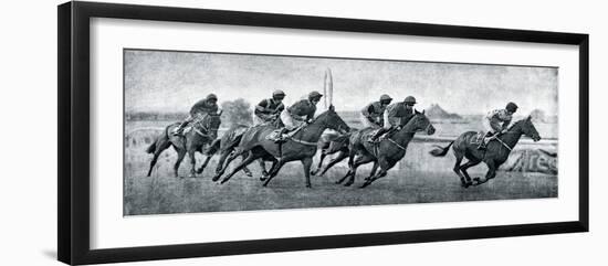 Finish Line-Pete Kelly-Framed Giclee Print