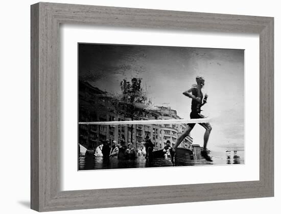 Finish Line-null-Framed Art Print