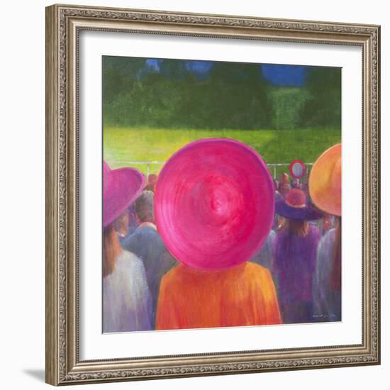 Finishing Post, Hats, 2014-Lincoln Seligman-Framed Giclee Print