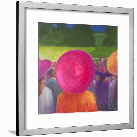 Finishing Post, Hats, 2014-Lincoln Seligman-Framed Giclee Print