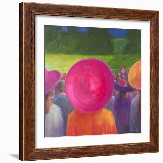 Finishing Post, Hats, 2014-Lincoln Seligman-Framed Giclee Print