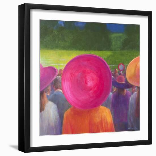 Finishing Post, Hats, 2014-Lincoln Seligman-Framed Giclee Print