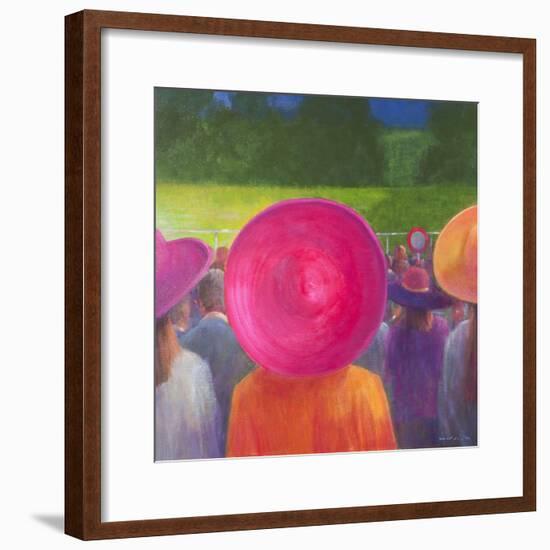 Finishing Post, Hats, 2014-Lincoln Seligman-Framed Giclee Print