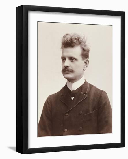 Finland, Turku, Finnish Composer and Violinist Jean Sibelius-null-Framed Giclee Print