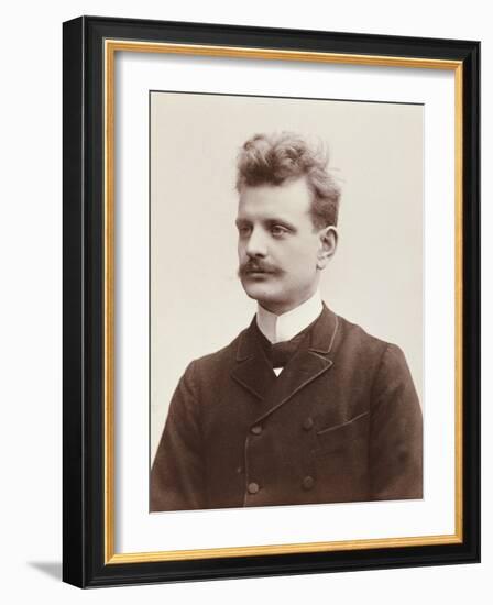 Finland, Turku, Finnish Composer and Violinist Jean Sibelius-null-Framed Giclee Print