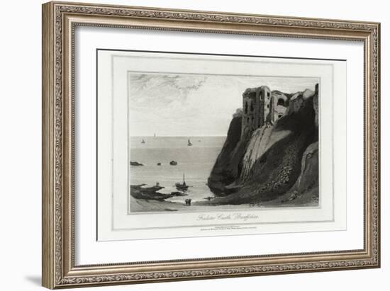 Finlater Castle, Banffshire-William Daniell-Framed Giclee Print