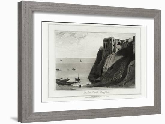 Finlater Castle, Banffshire-William Daniell-Framed Giclee Print