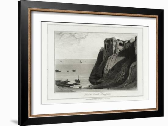 Finlater Castle, Banffshire-William Daniell-Framed Giclee Print