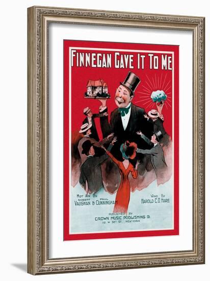 Finnegan Gave It To Me-null-Framed Art Print