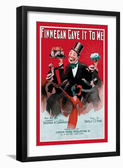 Finnegan Gave It To Me-null-Framed Art Print