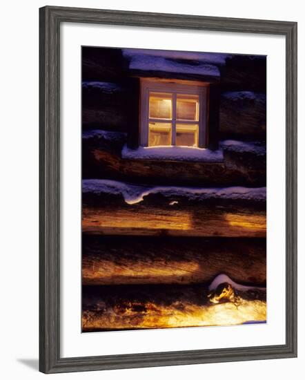 Finnish's Window, Lapland, Finland-Daisy Gilardini-Framed Photographic Print