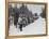 Finnish Soldiers Lining Up in the Snow During War with Russia-Carl Mydans-Framed Premier Image Canvas