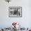 Finnish Soldiers Looking at a Patriotic Poster Left Behind by Defeated Russian Troops-Carl Mydans-Framed Premium Photographic Print displayed on a wall