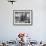 Finnish Soldiers Looking at a Patriotic Poster Left Behind by Defeated Russian Troops-Carl Mydans-Framed Premium Photographic Print displayed on a wall