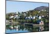 Finnsnes Norway Cruise Hurtigruten Town with Colorful Homes-Bill Bachmann-Mounted Photographic Print