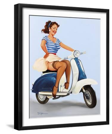 Pin-Up Girls Vintage Art Wall Art: Prints, Paintings & Posters