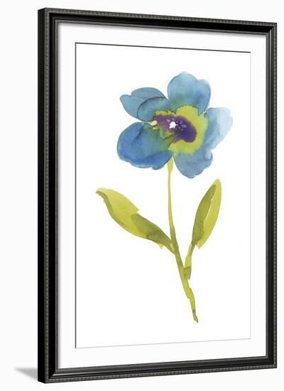 Fiore Blu I-Sandra Jacobs-Framed Giclee Print