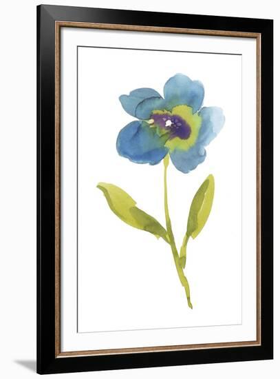 Fiore Blu I-Sandra Jacobs-Framed Giclee Print