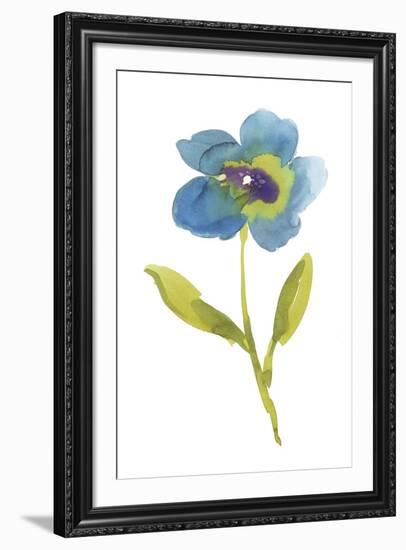 Fiore Blu I-Sandra Jacobs-Framed Giclee Print