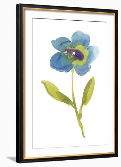 Fiore Blu I-Sandra Jacobs-Framed Giclee Print