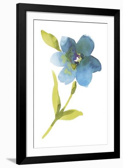 Fiore Blu II-Sandra Jacobs-Framed Giclee Print