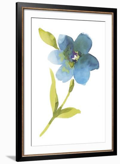 Fiore Blu II-Sandra Jacobs-Framed Giclee Print