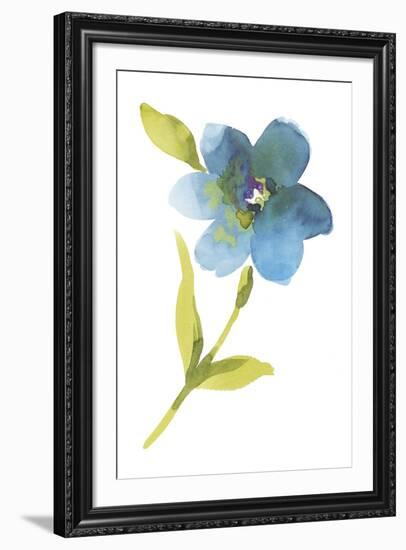 Fiore Blu II-Sandra Jacobs-Framed Giclee Print