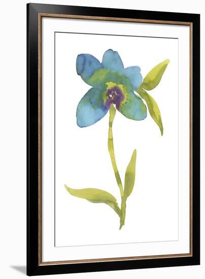 Fiore Blu III-Sandra Jacobs-Framed Giclee Print