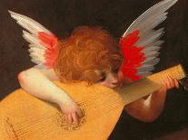 Angel making music-Fiorentino Rosso-Framed Giclee Print