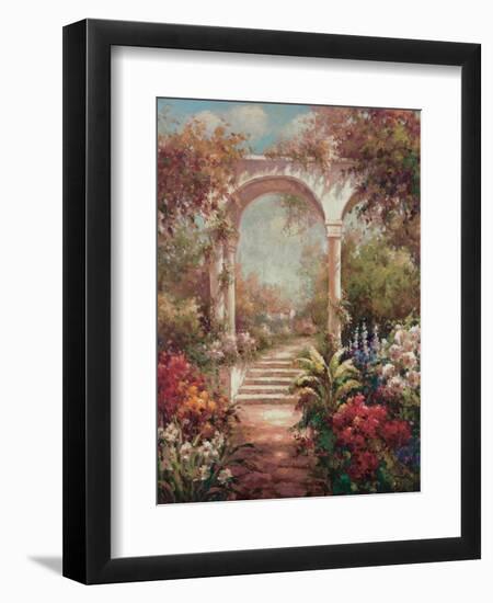 Fiorenza's Garden-James Reed-Framed Art Print