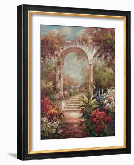 Fiorenza's Garden-James Reed-Framed Art Print