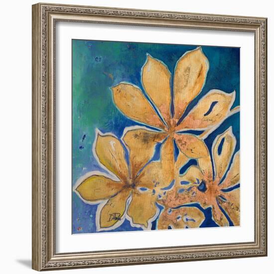 Fiori d' Oro I-Patricia Pinto-Framed Art Print