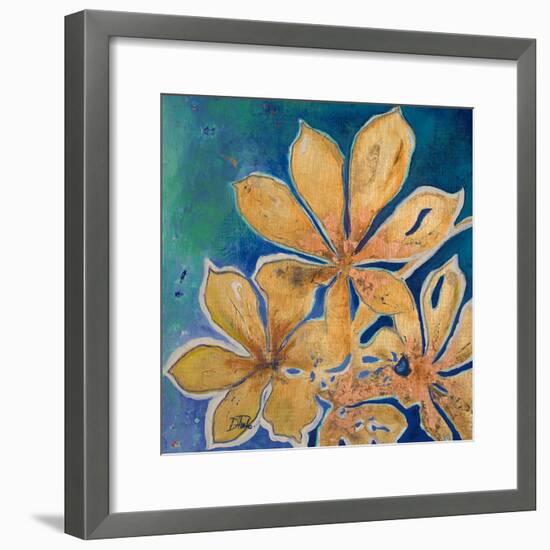 Fiori d' Oro I-Patricia Pinto-Framed Art Print