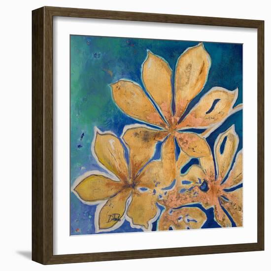 Fiori d' Oro I-Patricia Pinto-Framed Art Print