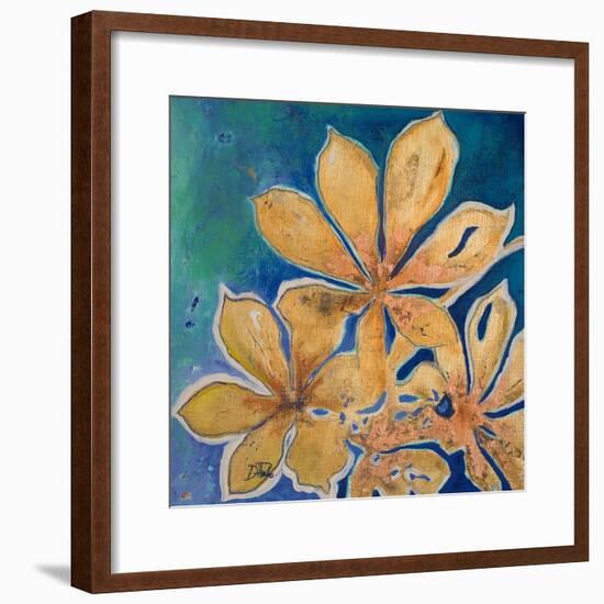 Fiori d' Oro I-Patricia Pinto-Framed Art Print