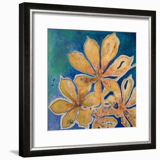 Fiori d' Oro I-Patricia Pinto-Framed Art Print