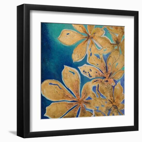 Fiori d' Oro II-Patricia Pinto-Framed Art Print