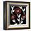 Fiori-noir-Denise Duplock-Framed Art Print