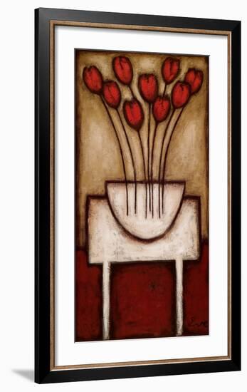 Fiori Staccato-Eve Shpritser-Framed Art Print