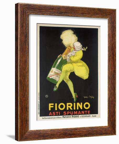 'Fiorino Asti Spurmante.' Werbeplakat für Sekt der Marke Fiorino Asti Spumante. 1922-Jean D'Ylen-Framed Giclee Print