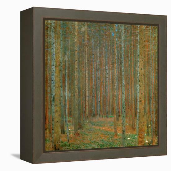 Fir Forest I - Klimt, Gustav (1862-1918) - 1901 - Oil on Canvas - 90X90 - Kunsthaus Zug, Collection-Gustav Klimt-Framed Premier Image Canvas