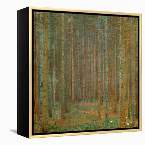 Fir Forest I - Klimt, Gustav (1862-1918) - 1901 - Oil on Canvas - 90X90 - Kunsthaus Zug, Collection-Gustav Klimt-Framed Premier Image Canvas