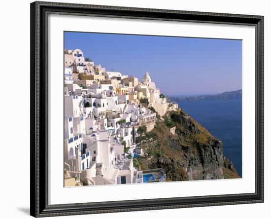 Fira, Island of Santorini (Thira), Cyclades Islands, Aegean, Greek Islands, Greece, Europe-Sergio Pitamitz-Framed Photographic Print