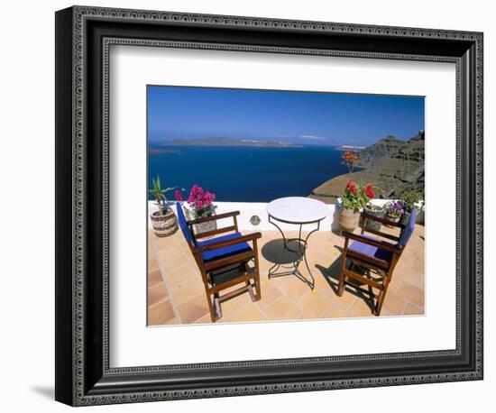 Fira, Island of Santorini (Thira), Cyclades Islands, Aegean, Greek Islands, Greece, Europe-Sergio Pitamitz-Framed Photographic Print