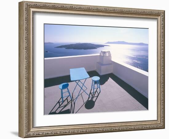 Fira, Island of Santorini (Thira), Cyclades Islands, Aegean, Greek Islands, Greece, Europe-Sergio Pitamitz-Framed Photographic Print