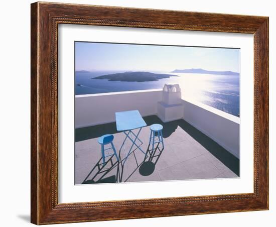 Fira, Island of Santorini (Thira), Cyclades Islands, Aegean, Greek Islands, Greece, Europe-Sergio Pitamitz-Framed Photographic Print