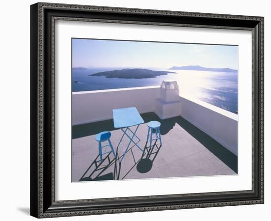 Fira, Island of Santorini (Thira), Cyclades Islands, Aegean, Greek Islands, Greece, Europe-Sergio Pitamitz-Framed Photographic Print