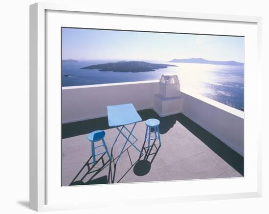 Fira, Island of Santorini (Thira), Cyclades Islands, Aegean, Greek Islands, Greece, Europe-Sergio Pitamitz-Framed Photographic Print